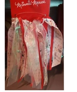 Disney Hair Accessory - Minnie Mouse Dangle Hair Tie