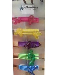 Disney Hair Accessory - Mickey Mouse Icon Hair Ties - Set Of 5
