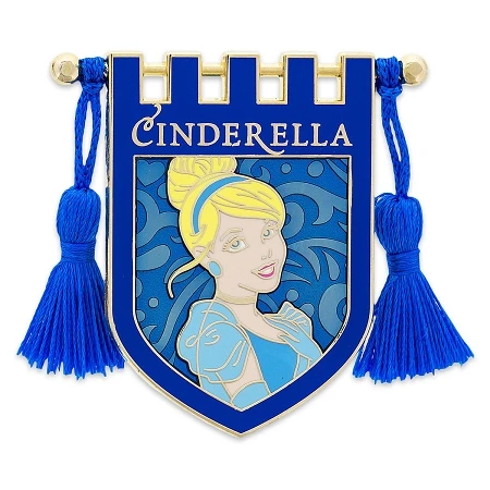 Disney Princess Pin - Cinderella Banner 3 Disney Princess Pin - Cinderella Banner