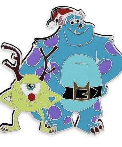 Disney Holiday Pin - Sulley And Mike Wazowski