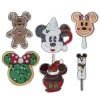 Disney Holiday Pin Set - Disney Parks Food Icons - Set Of 6 -Disney Sales Shop sc102094