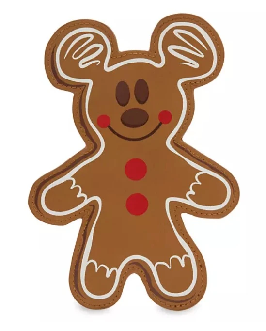 Disney Holiday Pouch - Mickey Mouse Gingerbread Cookie 3 Disney Holiday Pouch - Mickey Mouse Gingerbread Cookie