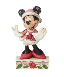 Disney Jim Shore Figure - Minnie Christmas Personality