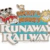 Disney Runaway Railway Pin - Mickey & Minnie Logo -Disney Sales Shop sc11414