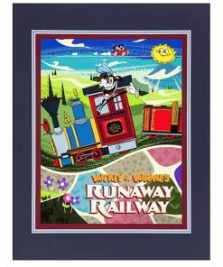 Disney Art Print - Mickey & Minnie's Runaway Railway