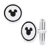 Disney Crislu Cufflinks - Mickey Mouse Icon 2 Disney Crislu Cufflinks - Mickey Mouse Icon -Disney Sales Shop sc12602