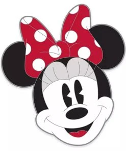 Disney Minnie Pin - Minnie Mouse Face
