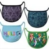 Disney Face Mask Set - Disney Attractions - Set Of 4 2 Disney Face Mask Set - Disney Attractions - Set Of 4 -Disney Sales Shop sc132862