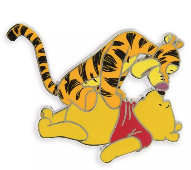 Disney Winnie The Pooh Pin - Pooh And Tigger 3 Disney Winnie The Pooh Pin - Pooh And Tigger