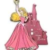 Disney Sleeping Beauty Pin - Aurora With Castle 1 Disney Sleeping Beauty Pin - Aurora With Castle -Disney Sales Shop sc139305