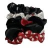 Disney Hair Scrunchies - Minnie Mouse - Set Of 5 1 Disney Hair Scrunchies - Minnie Mouse - Set Of 5 -Disney Sales Shop sc14174