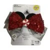 Disney Hair Bow Clip - Holiday Minnie Mouse - Light Up -Disney Sales Shop sc14176