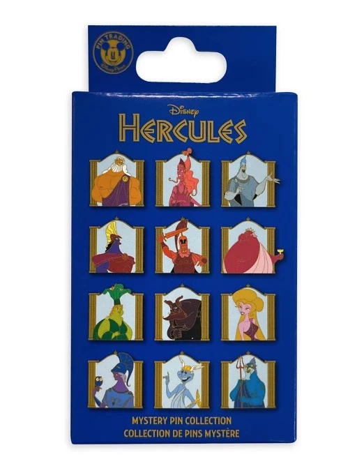 Disney Mystery Pin Set - Hercules - Two Random 3 Disney Mystery Pin Set - Hercules - Two Random