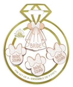 Disney Pin Set - Minnie Mouse Icon - Bride Squad