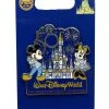 Disney 50th Anniversary Pin - Mickey And Minnie With Castle -Disney Sales Shop sc14998
