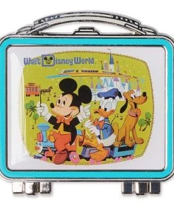 Disney 50th Anniversary Pin - Mickey & Friends Lunch Box - Hinged