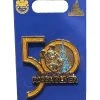 Disney 50th Anniversary Pin - 50th Mickey With Castle - Passholder 1 Disney 50th Anniversary Pin - 50th Mickey With Castle - Passholder -Disney Sales Shop sc150969