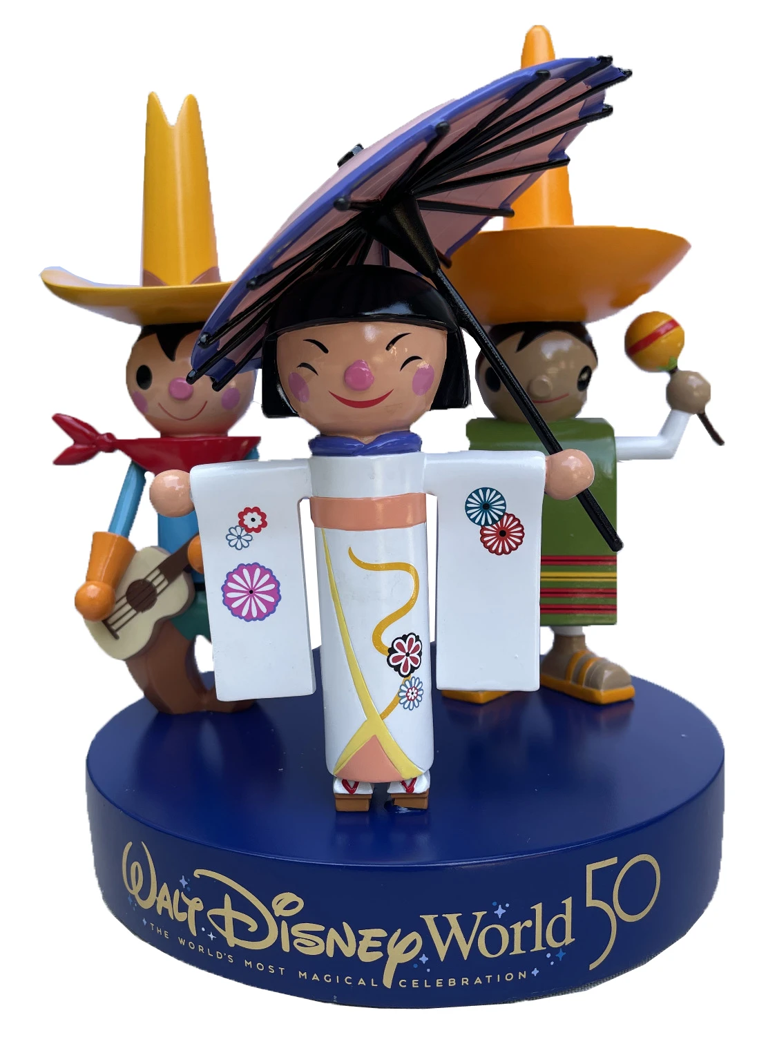 Disney Medium Figure - 50th Anniversary - It's A Small World 3 Disney Medium Figure - 50th Anniversary - It's A Small World