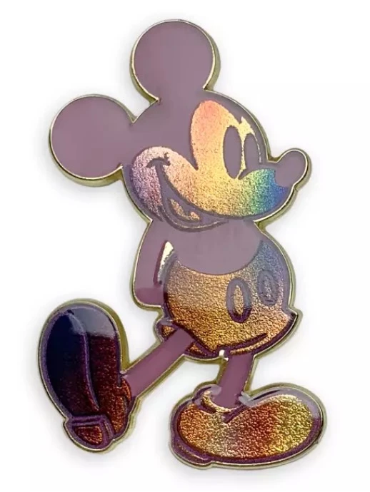 Disney 50th Anniversary Pin - Mickey Mouse EARidescent 3 Disney 50th Anniversary Pin - Mickey Mouse EARidescent