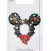Disney Holiday Pin - 2021 Mickey Mouse Icon Wreath -Disney Sales Shop sc151208