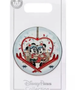 Disney Holiday Pin - 2021 Mickey & Minnie Sweethearts