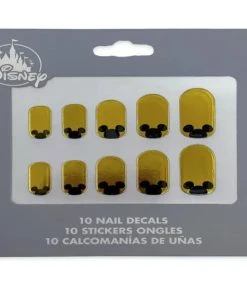 Disney Nail Decal Set - Mickey Mouse Icon Gold