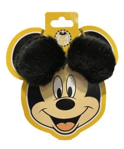 Disney Hair Clip Set - I Am Mickey Mouse Plush Ears