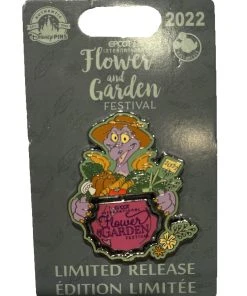 Disney Flower & Garden Festival Pin - 2022 Figment - Limited