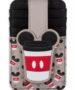 Disney Card Wallet - Mickey And Minnie Coffee Cup