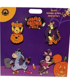 Disney Pin Set - 2022 Halloween - Winnie The Pooh