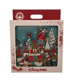 Disney Holiday Pin - 2022 Mickey And Friends Castle - Jumbo
