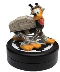 Disney Figure Statue - Star Wars - Pluto As An AT-AT
