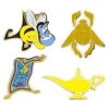 Disney Pin Booster Set - Aladdin Flair - 4 Pins -Disney Sales Shop tgcbb72ab78