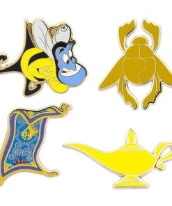 Disney Pin Booster Set - Aladdin Flair - 4 Pins