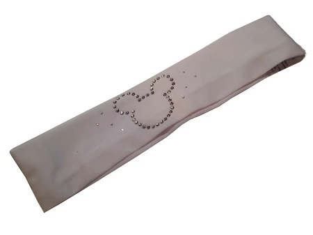 Disney Stretchy Headband - Mickey Mouse Gem Icon - White 3 Disney Stretchy Headband - Mickey Mouse Gem Icon - White