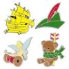 Disney Pin Booster Set - Peter Pan Flair - 4 Pins -Disney Sales Shop vt56d8e4