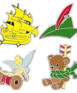 Disney Pin Booster Set - Peter Pan Flair - 4 Pins