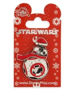 Disney Holiday Pin - Santa BB-8 Spinning